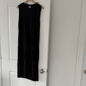 &other stories black Maxi Summer Dress